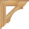 Ekena Millwork Imperial Traditional Rough Sawn Bracket, Western Red Cedar, 4"W x 20"D x 20"H BKT04X20X20IMP01RWR - alternate 4
